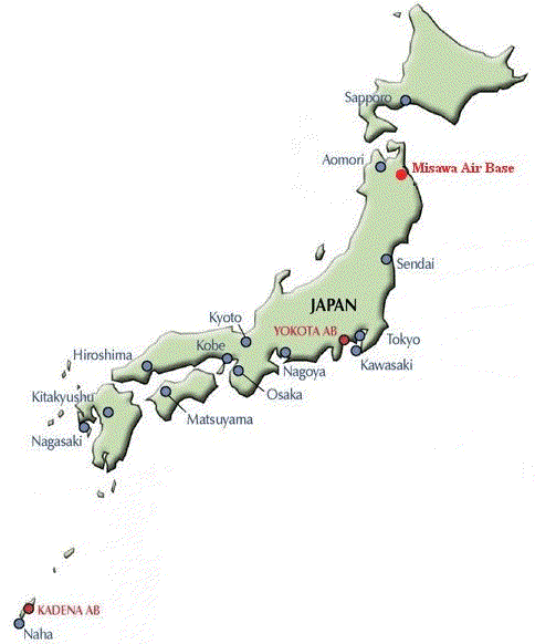 Map of Japan