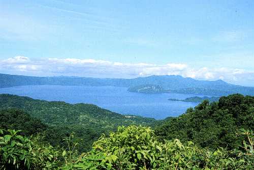 Towadako from Mt Shiroji